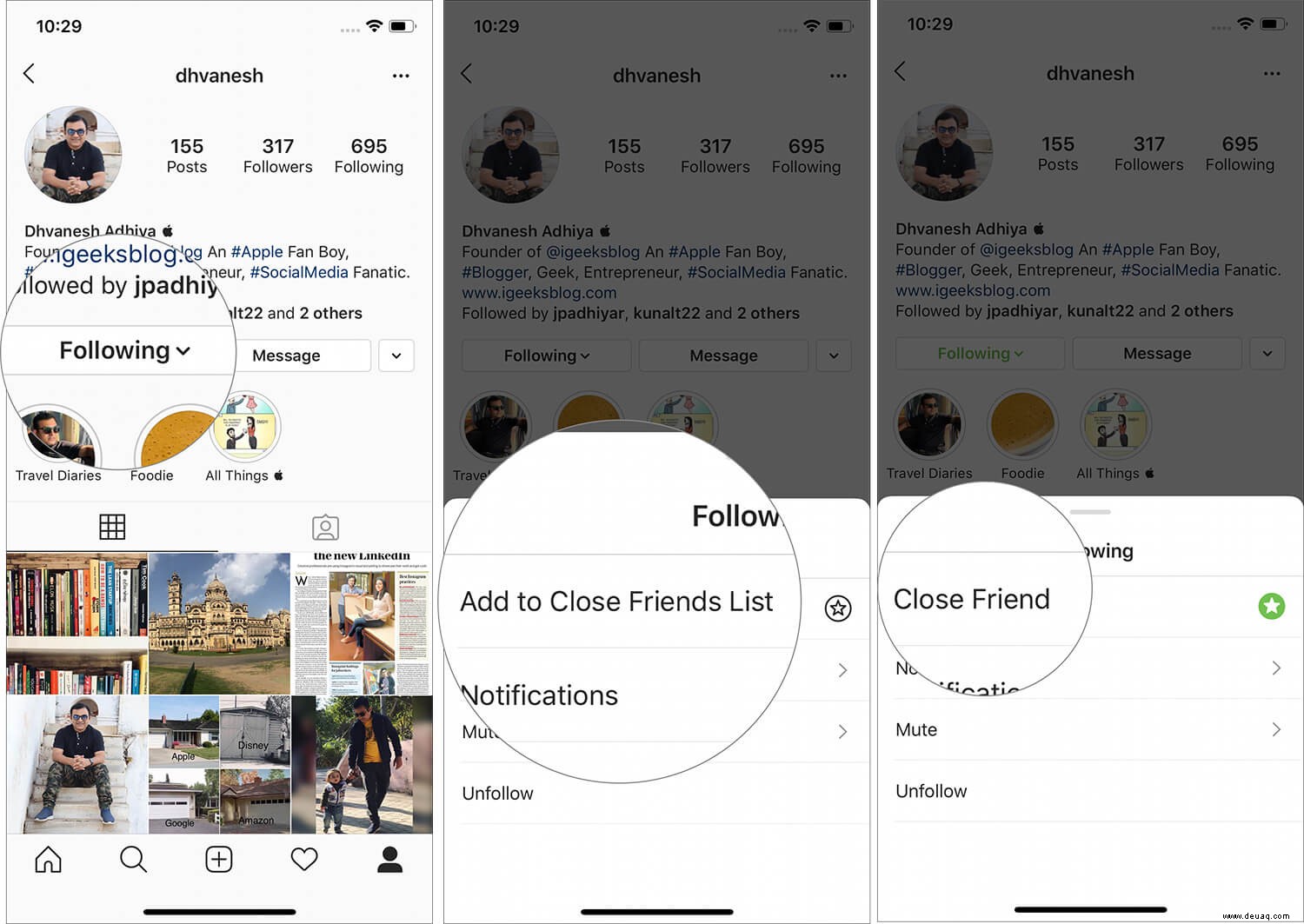 Tipps zur Verwendung von Instagram auf dem iPhone wie ein Profi 