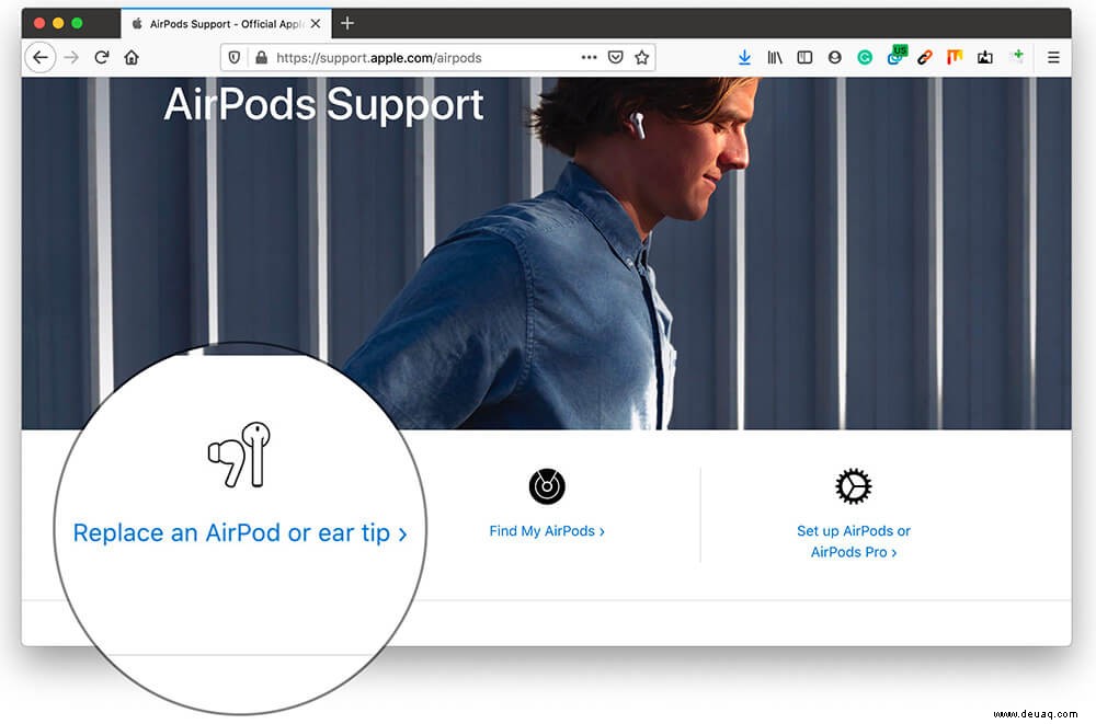 So kaufen Sie Ersatz-AirPods Pro-Ohrstöpsel 