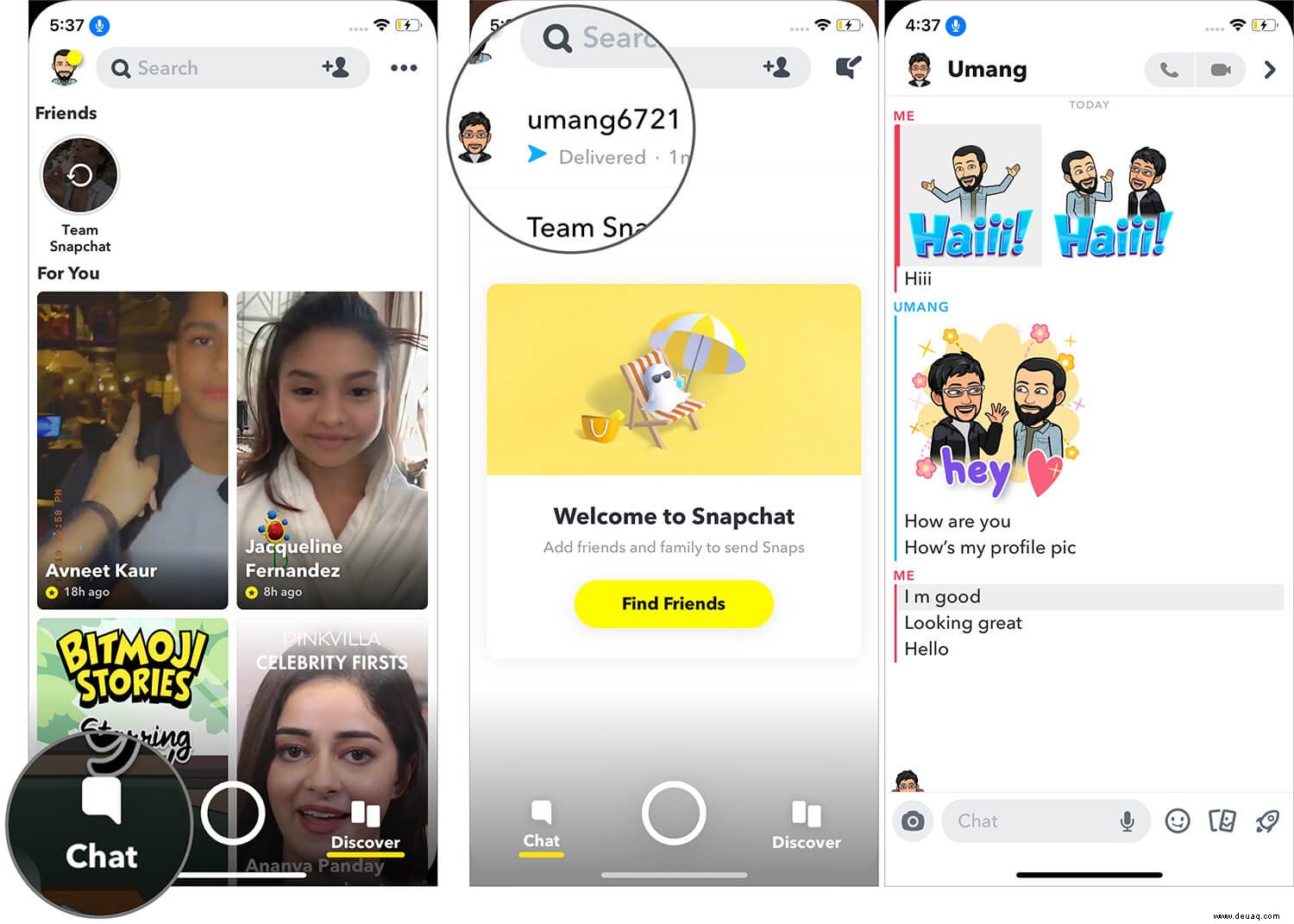 3 schnelle Wege zu wissen, ob dich jemand auf Snapchat blockiert hat 