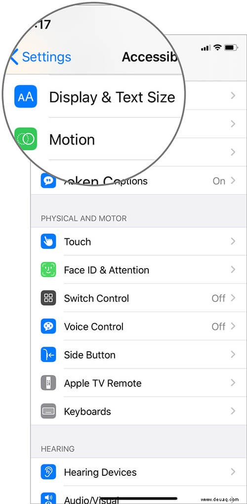 So deaktivieren Sie die automatische Helligkeit auf iPhone und iPad 