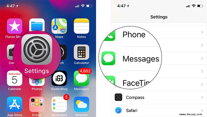 iMessages auf iPhone und iPad außer Betrieb? Hier ist die Lösung 