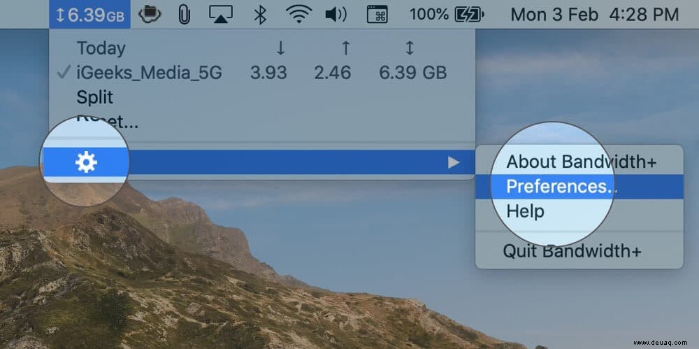 So ermitteln Sie Ihre Internet-Download- und Upload-Geschwindigkeit auf dem Mac 