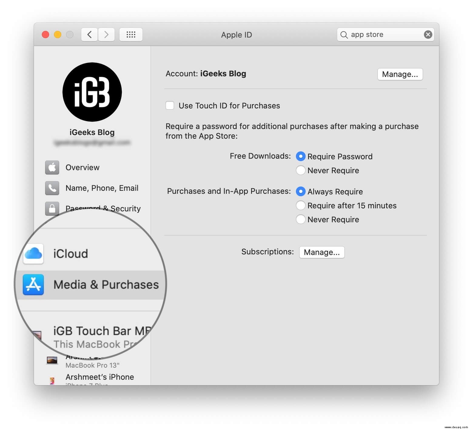 So laden Sie kostenlose Apps aus dem Mac App Store ohne Apple-ID-Passwort herunter 