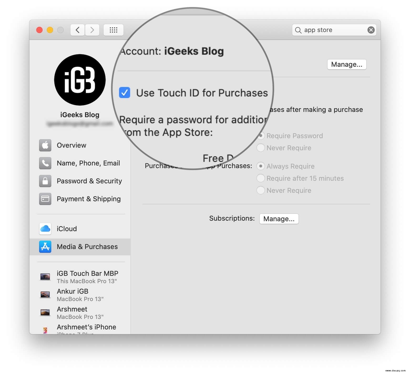 So laden Sie kostenlose Apps aus dem Mac App Store ohne Apple-ID-Passwort herunter 