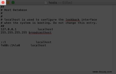 So setzen Sie die Hosts-Datei auf dem Mac und Windows-PC auf die Standardeinstellungen zurück 