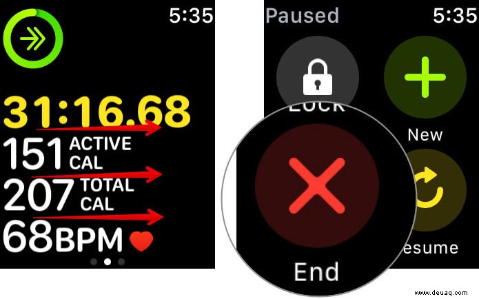 So passen Sie Workouts auf der Apple Watch an 