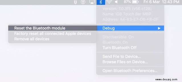 So beheben Sie den Fehler „Bluetooth nicht verfügbar“ auf dem Mac 