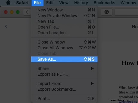 So laden Sie PDF-Dateien von Safari auf iPhone, iPad und Mac herunter 