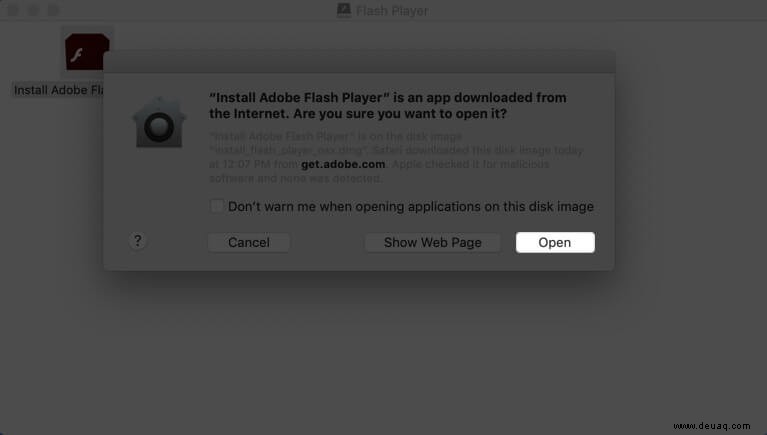 So installieren Sie Adobe Flash Player kostenlos auf dem Mac 