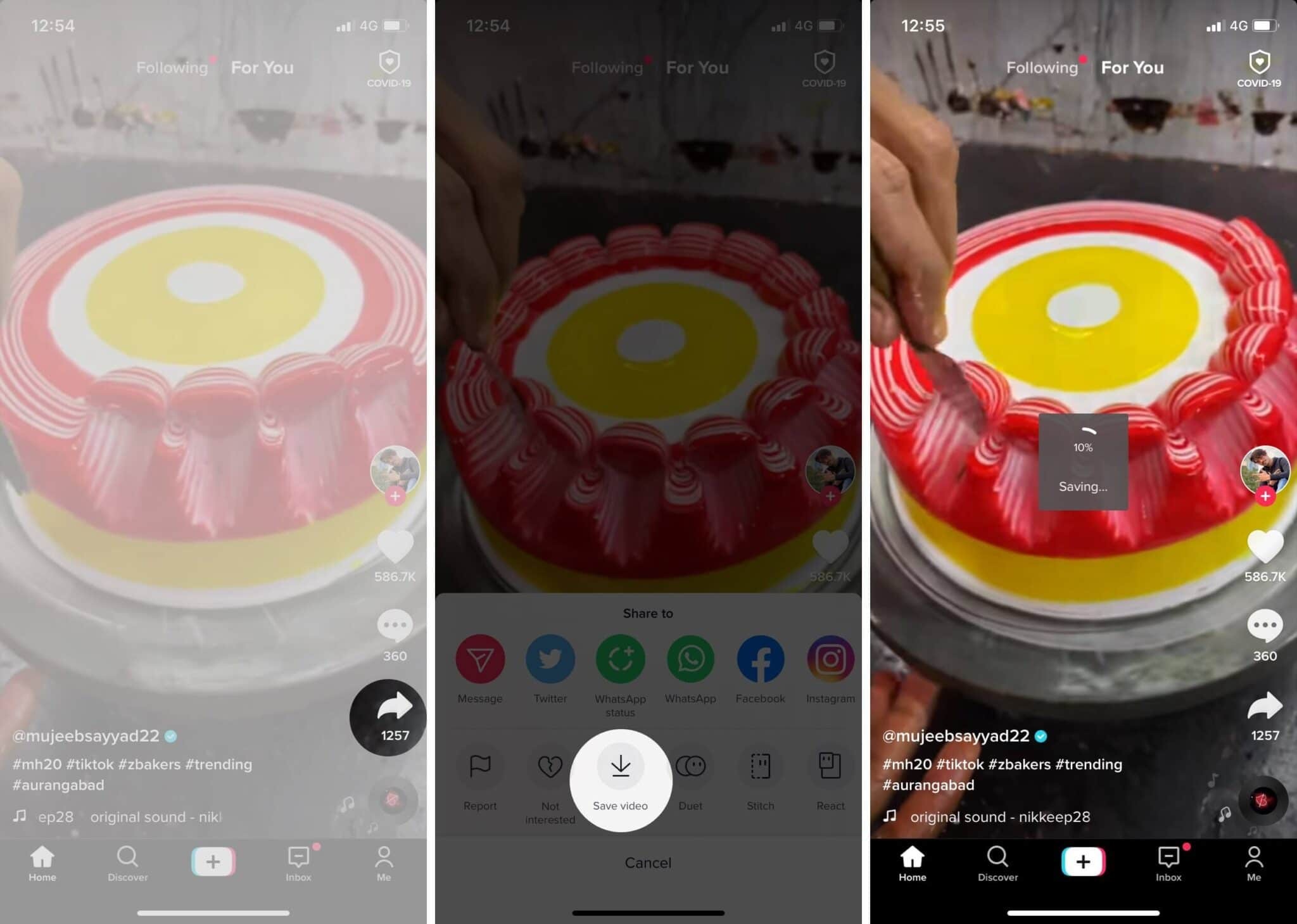 So erstellen Sie ein Live-Hintergrundbild von TikTok auf dem iPhone 