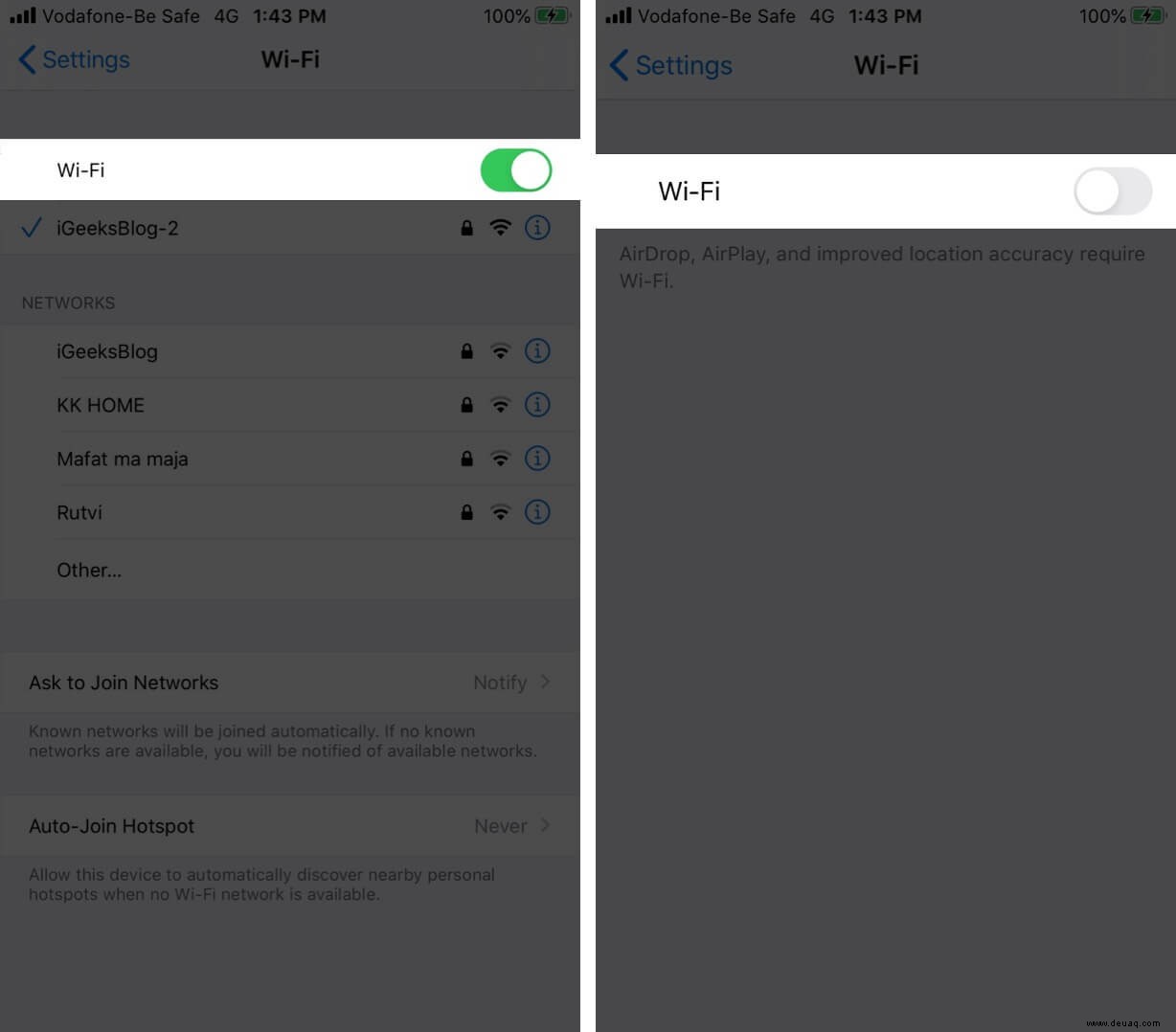 iPhone mit Wi-Fi verbunden, aber kein Internet? Wie man es repariert 