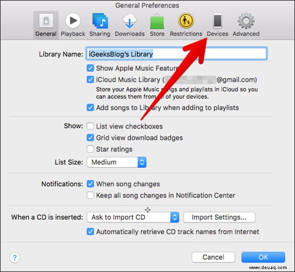 So löschen Sie das iPhone-Backup von Mac und Computer 