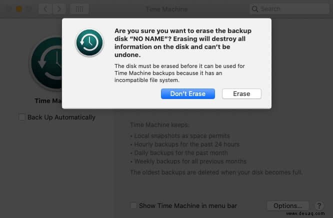 So sichern Sie Ihren Mac:4 Möglichkeiten erklärt 