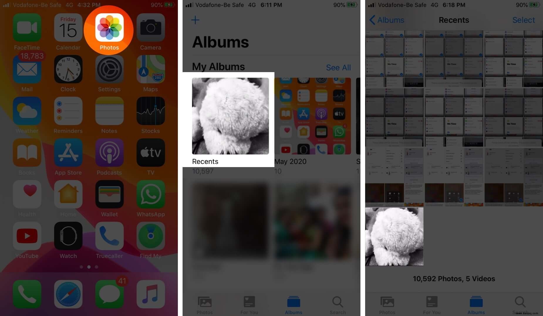 So entfernen Sie Filter und Effekte aus Fotos auf dem iPhone 