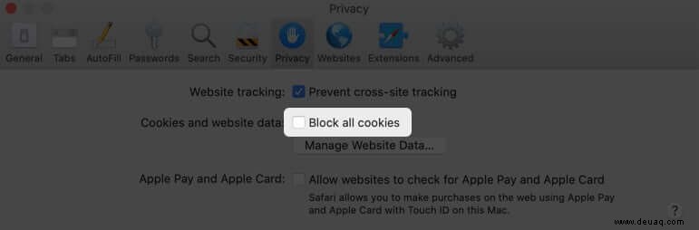 So löschen Sie den Safari-Cache, den Verlauf und Cookies auf dem Mac 