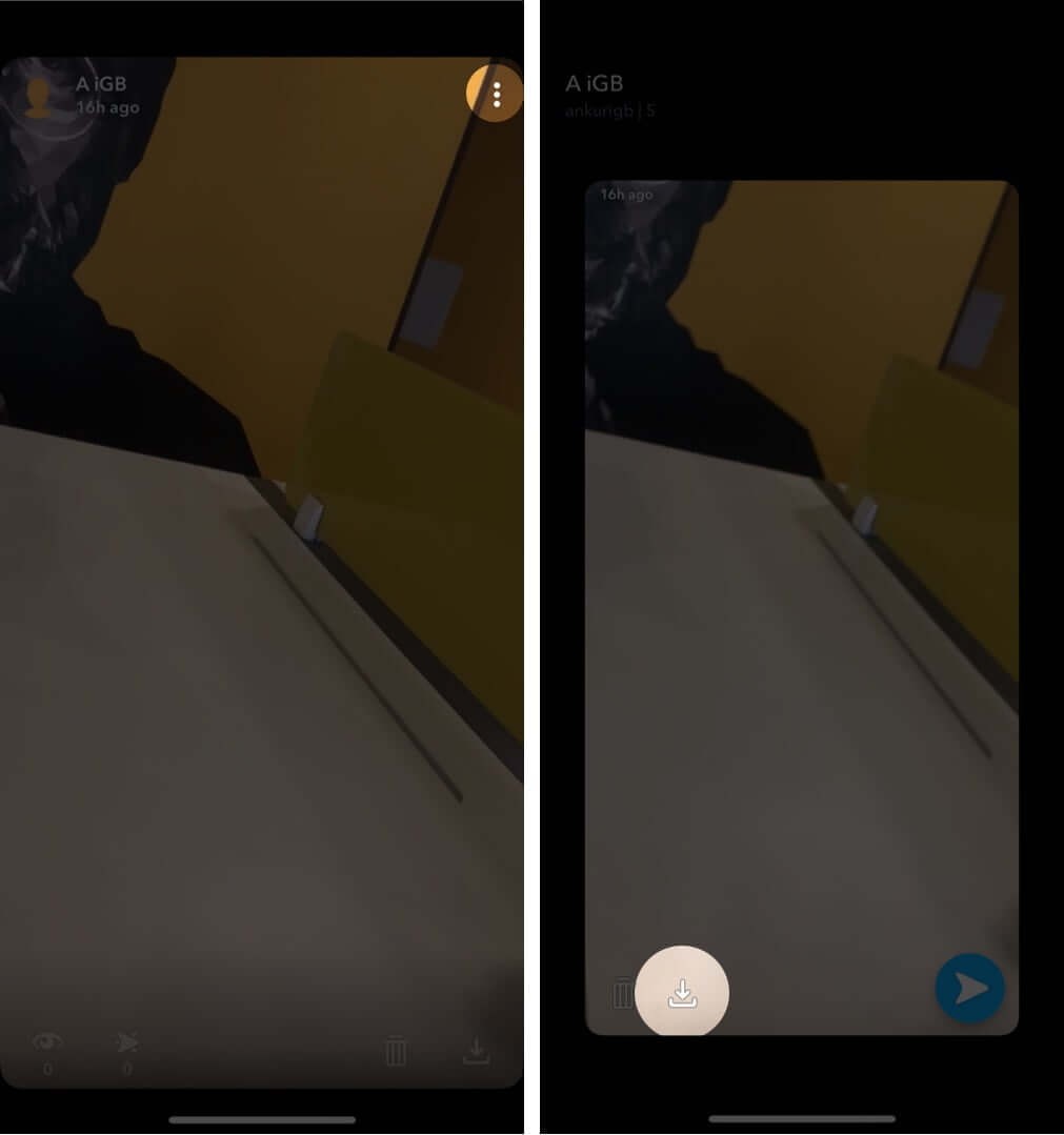 So löschen Sie Snapchat Story vom iPhone oder Android 