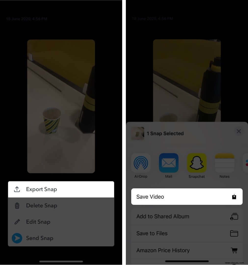 So löschen Sie Snapchat Story vom iPhone oder Android 