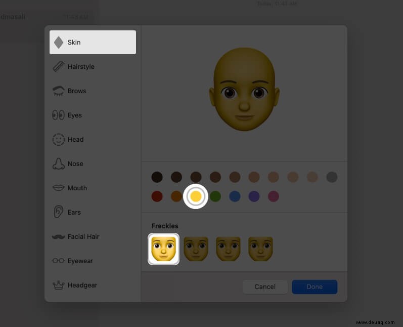 So verwenden Sie Memoji in macOS Big Sur 