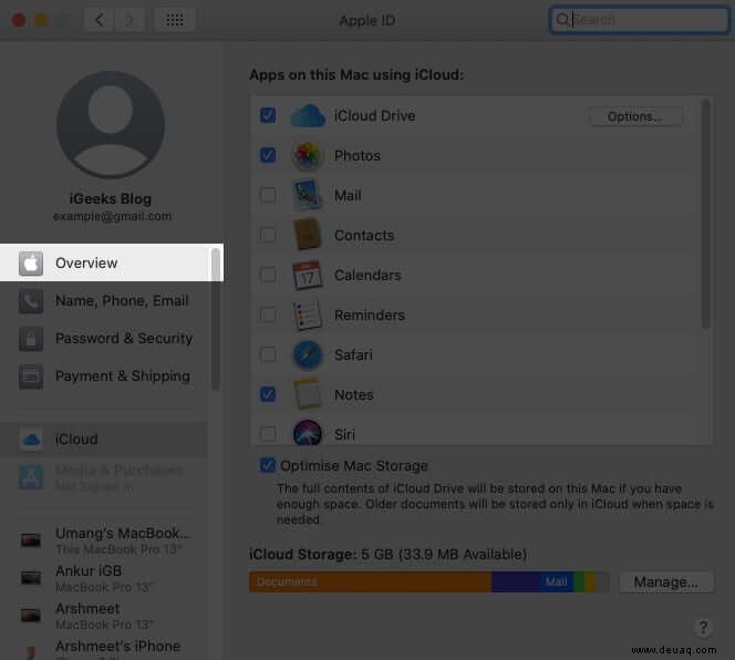 So melden Sie sich vom iCloud-Konto von iPhone, iPad und Mac ab 
