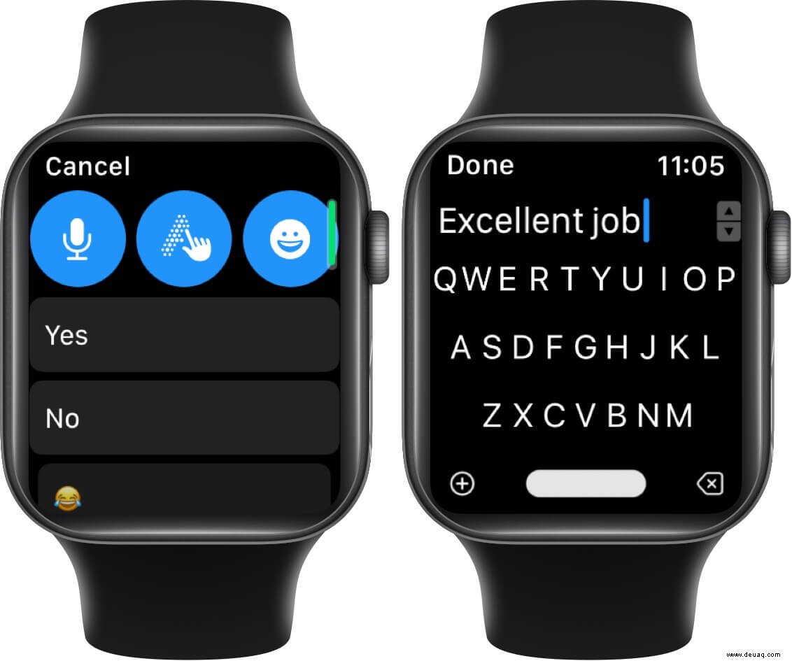 So verwenden Sie WhatsApp auf der Apple Watch 