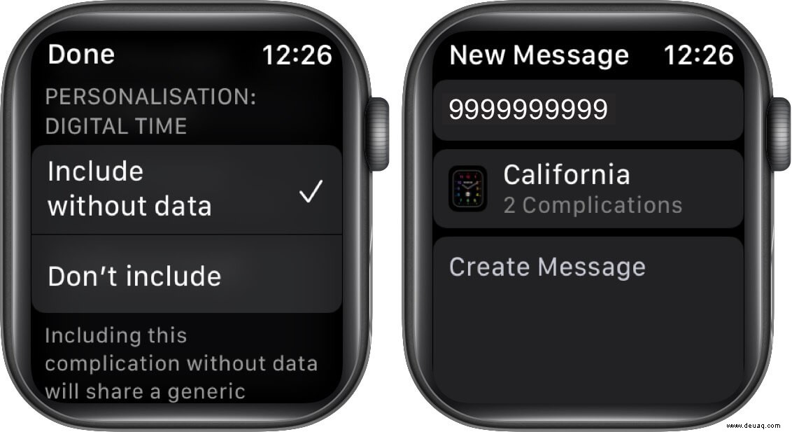 So teilen Sie Apple Watch Faces in watchOS 7 