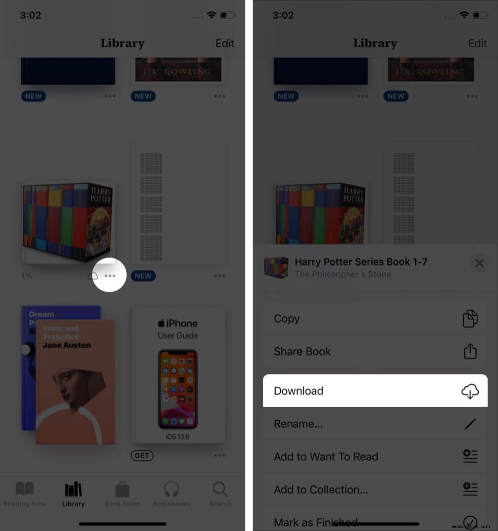 So verwalten Sie Ihre Bibliothek in Apple Books auf iPhone und iPad 