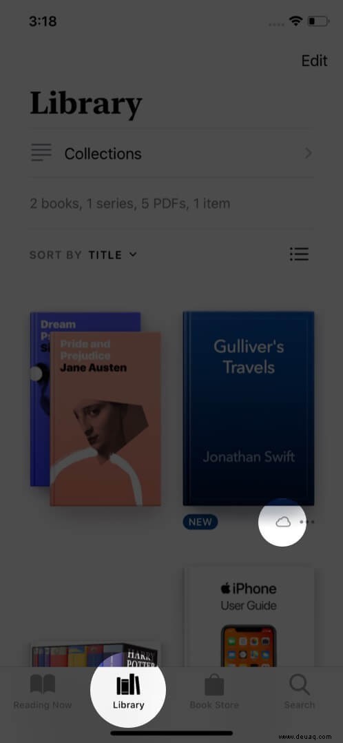 So verwalten Sie Ihre Bibliothek in Apple Books auf iPhone und iPad 