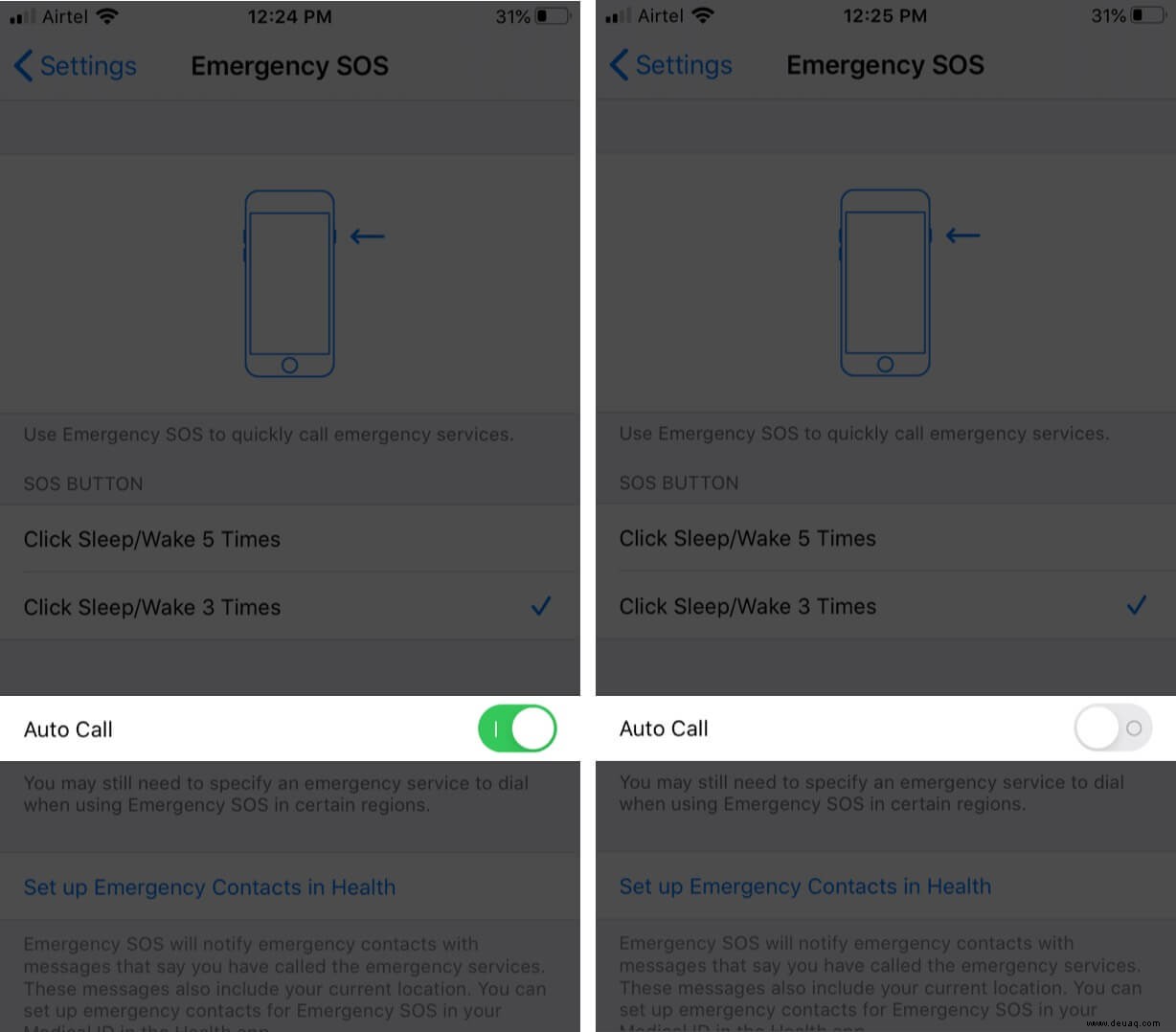 So verwenden Sie Notfall-SOS auf dem iPhone 