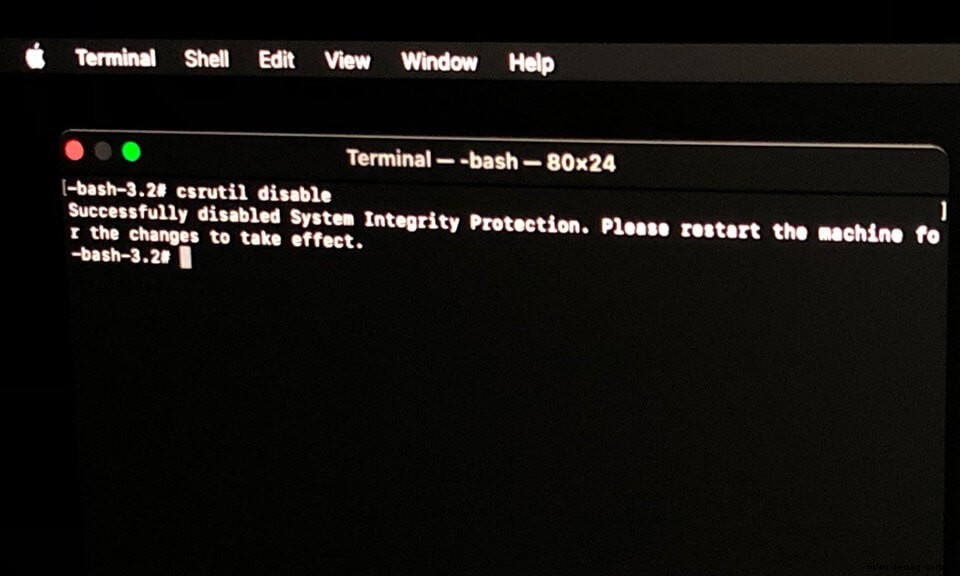 So deaktivieren Sie den Systemintegritätsschutz auf dem Mac 