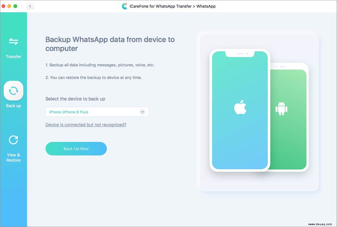 iCareFone:Übertragen, Sichern und Wiederherstellen Ihrer WhatsApp-Daten 