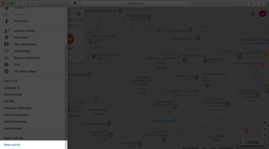 So löschen Sie den Google Maps-Suchverlauf auf dem iPhone 