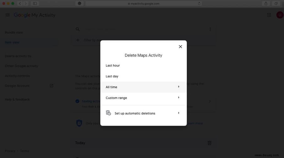 So löschen Sie den Google Maps-Suchverlauf auf dem iPhone 