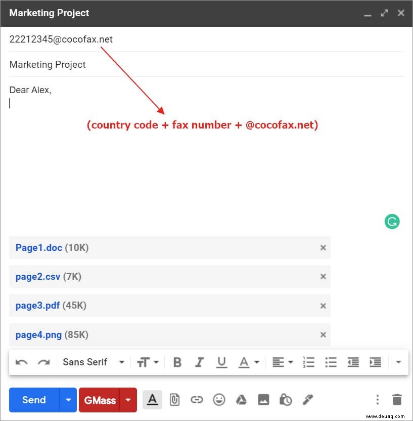 Google Fax:Senden und empfangen Sie Faxe von Gmail, Google Docs, Sheets, Drive 