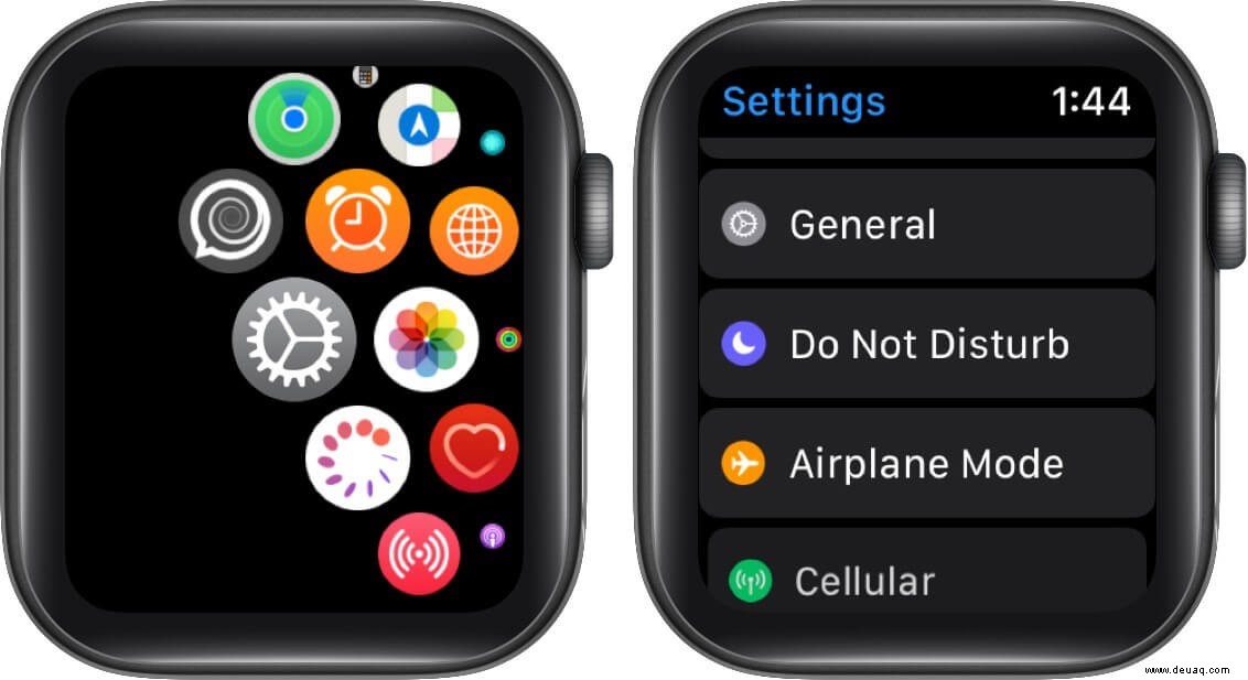So machen Sie einen Screenshot auf der Apple Watch 