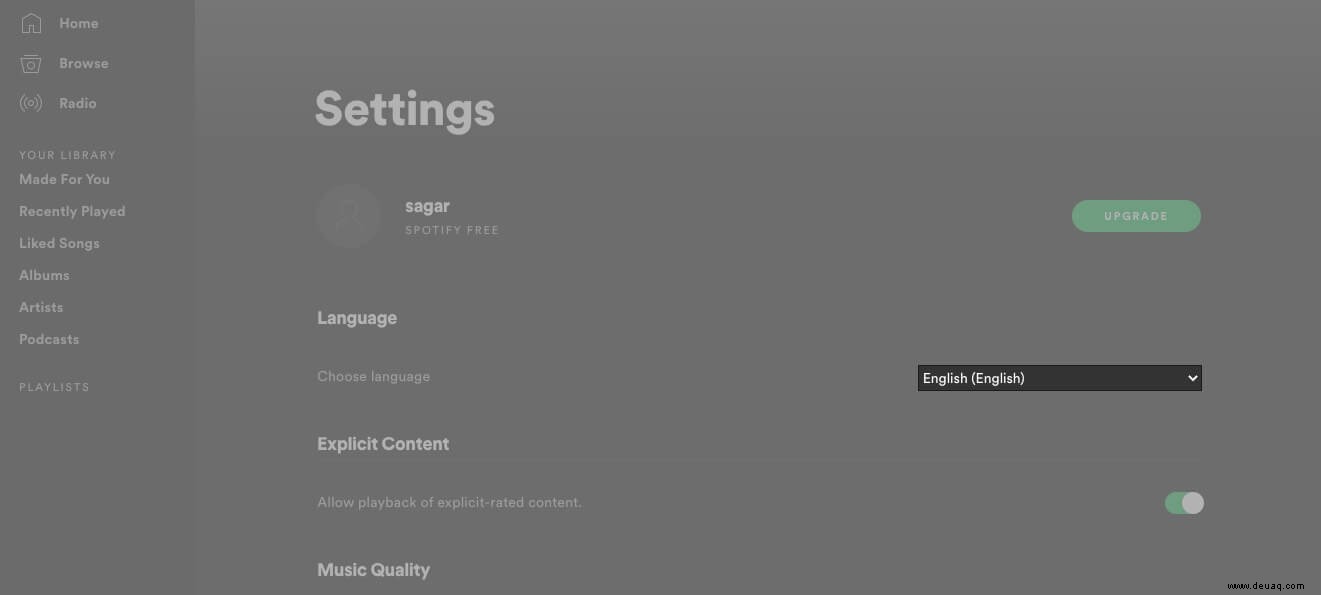 So ändern Sie die Spotify-Sprache auf iPhone, Android und Computer 
