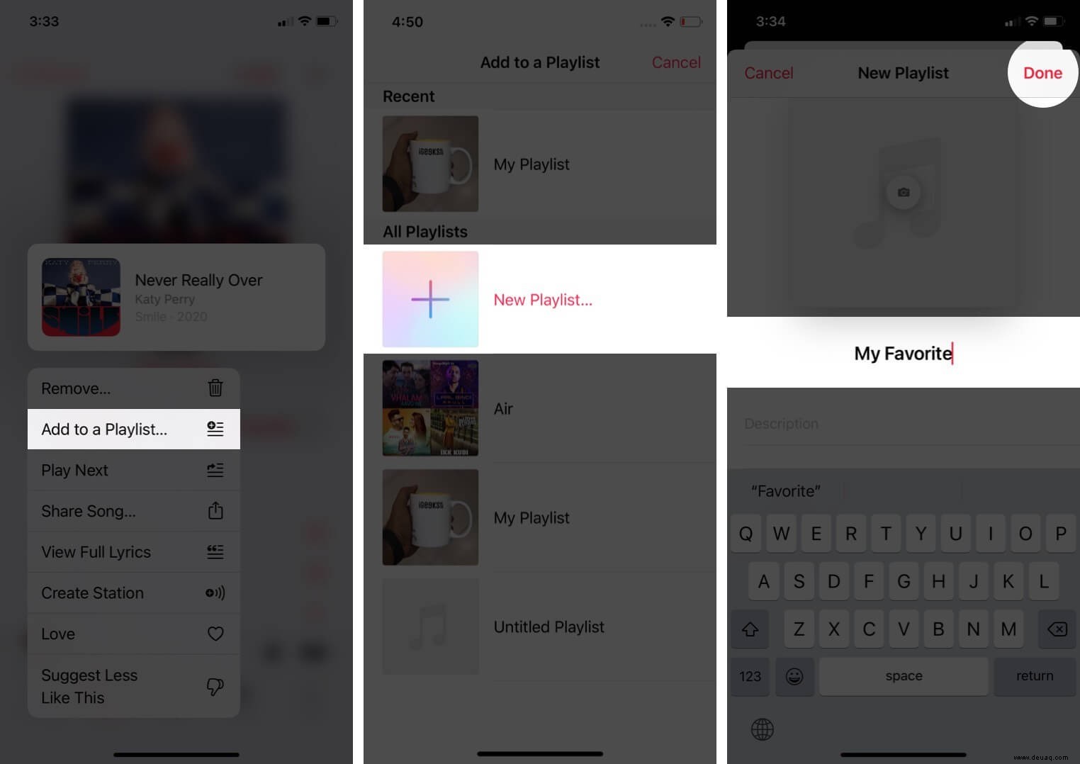 So erstellen und teilen Sie eine Apple Music Playlist mit Freunden 