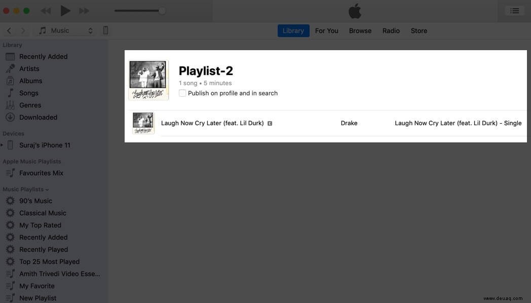 So erstellen und teilen Sie eine Apple Music Playlist mit Freunden 