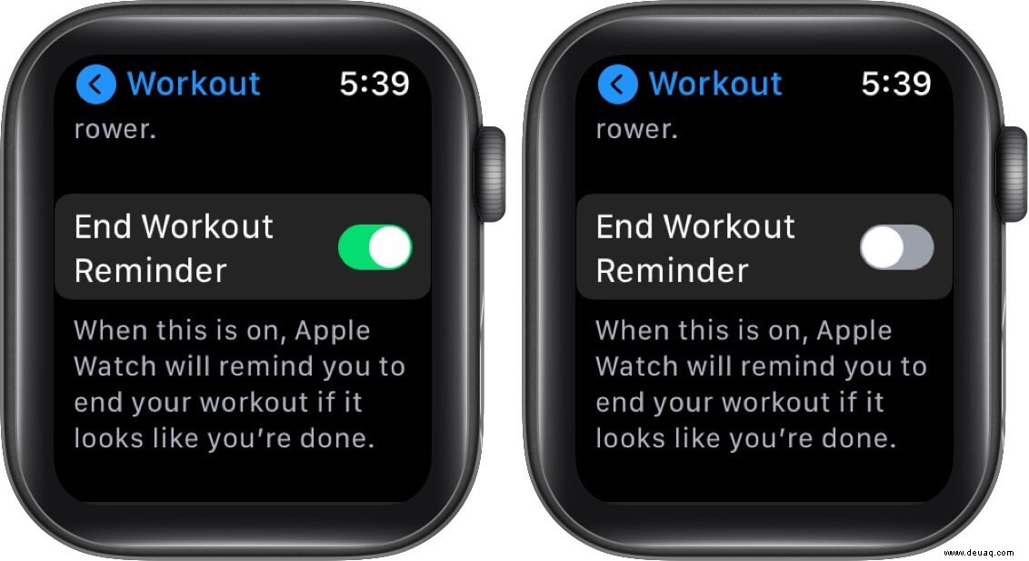 So verwenden Sie die automatische Trainingserkennung auf der Apple Watch 