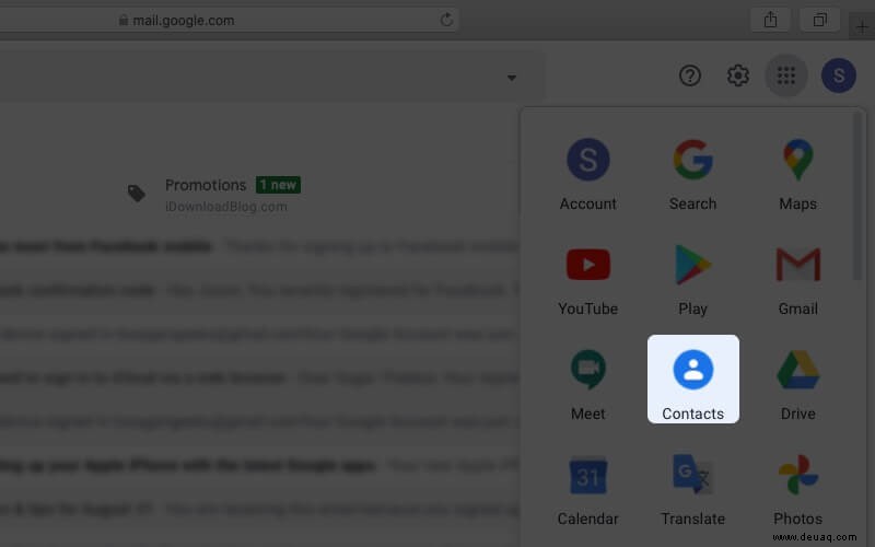 So synchronisieren Sie Kontakte von Google Mail mit iPhone oder iPad 