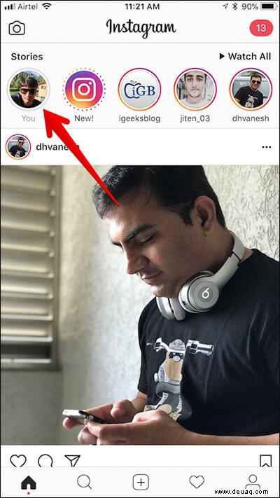 So verwenden Sie Umfragen in Instagram Stories auf iPhone und iPad 