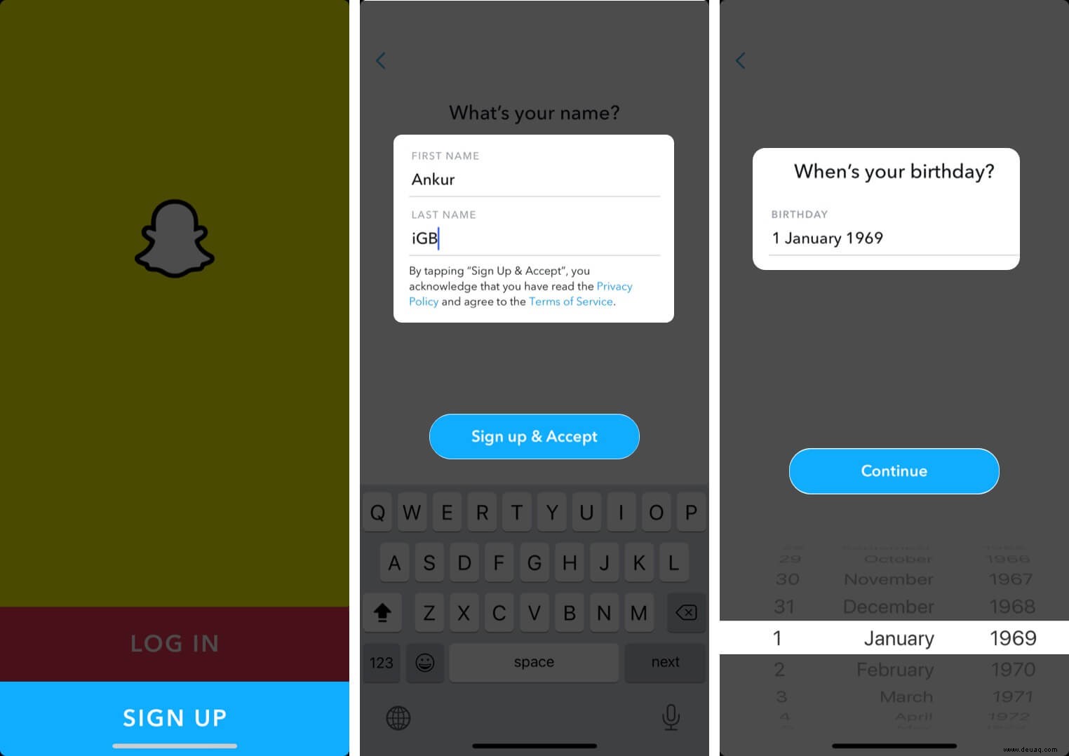 So ändern Sie den Snapchat-Benutzernamen auf dem iPhone 