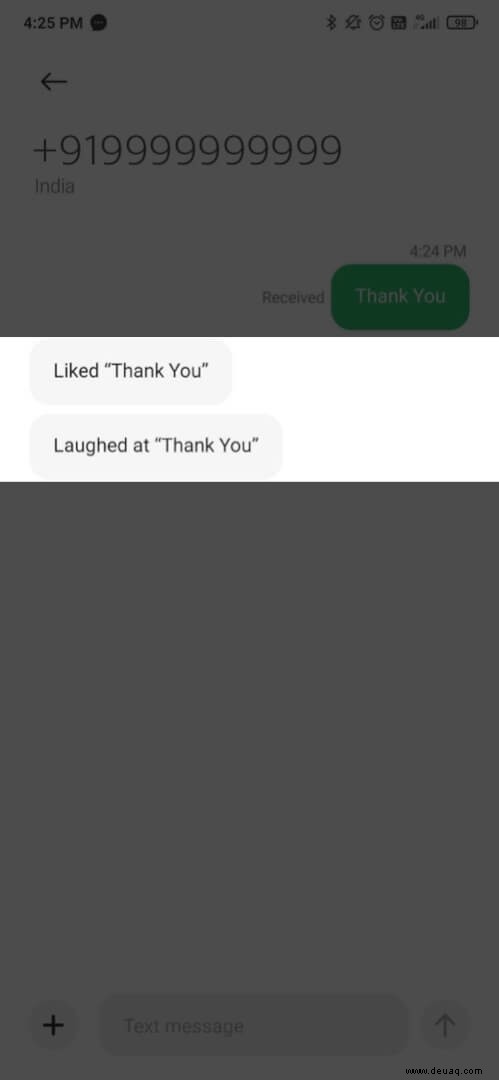 So verwenden Sie Emoji Tapbacks in iMessage auf iPhone und iPad 