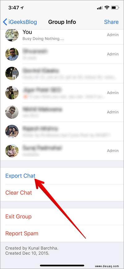 So exportieren Sie den Verlauf von WhatsApp-Chats von Android nach iOS 