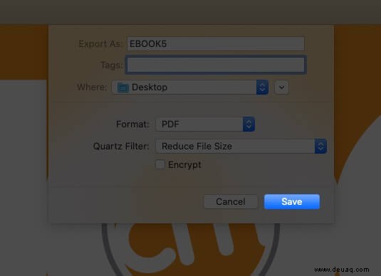 3 einfache Möglichkeiten zum Reduzieren der PDF-Dateigröße auf dem Mac 
