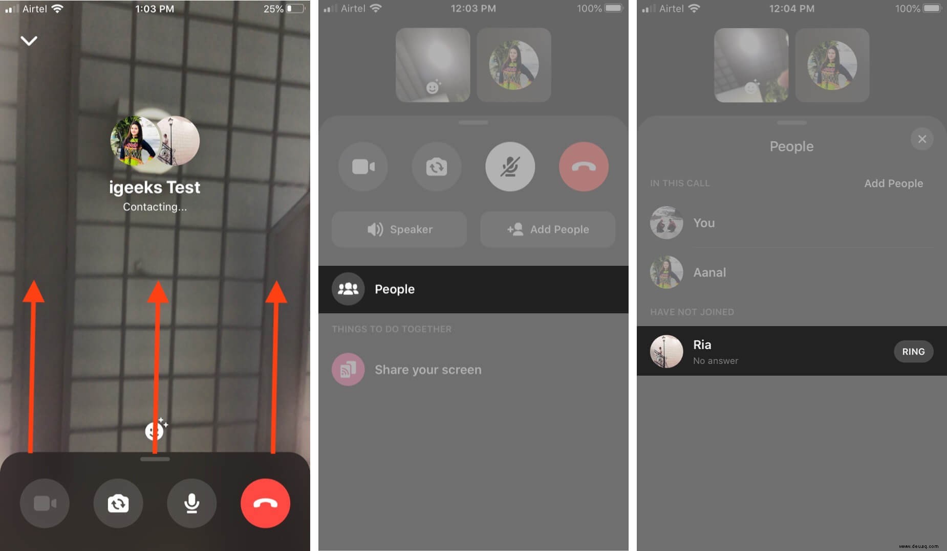 So gruppieren Sie Video-Chats in Facebook Messenger auf iPhone und iPad 