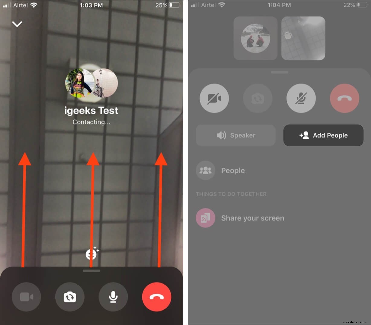 So gruppieren Sie Video-Chats in Facebook Messenger auf iPhone und iPad 