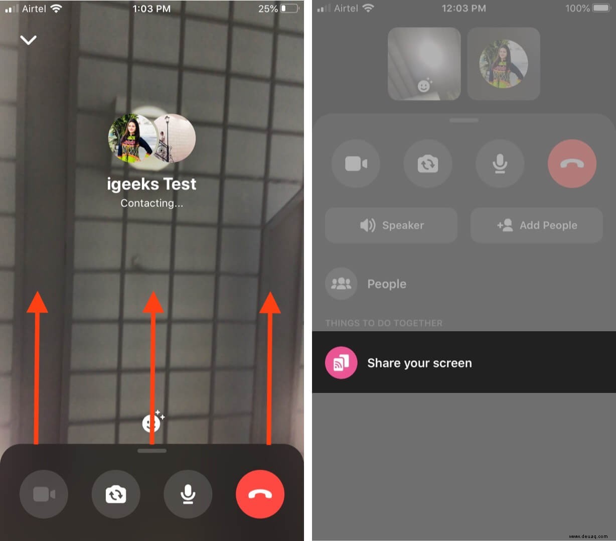 So gruppieren Sie Video-Chats in Facebook Messenger auf iPhone und iPad 