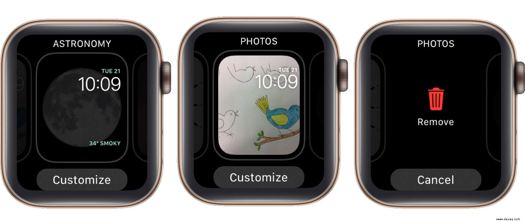 So passen Sie das Zifferblatt auf der Apple Watch an:Eine detaillierte Anleitung 