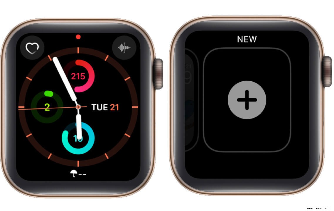 So passen Sie das Zifferblatt auf der Apple Watch an:Eine detaillierte Anleitung 