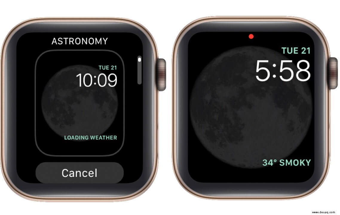So passen Sie das Zifferblatt auf der Apple Watch an:Eine detaillierte Anleitung 